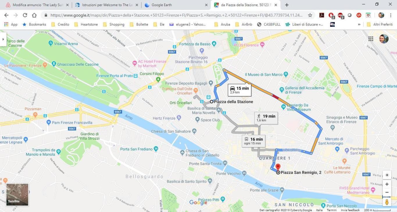 5 Min Dagli Uffizi Suite Wifi Confort فلورنس المظهر الخارجي الصورة